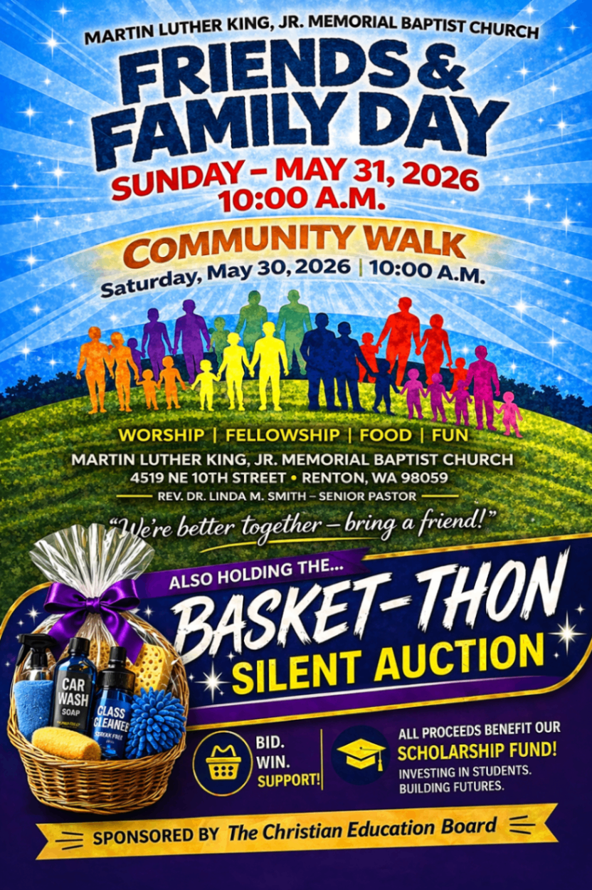 Friends & Family Day flyer